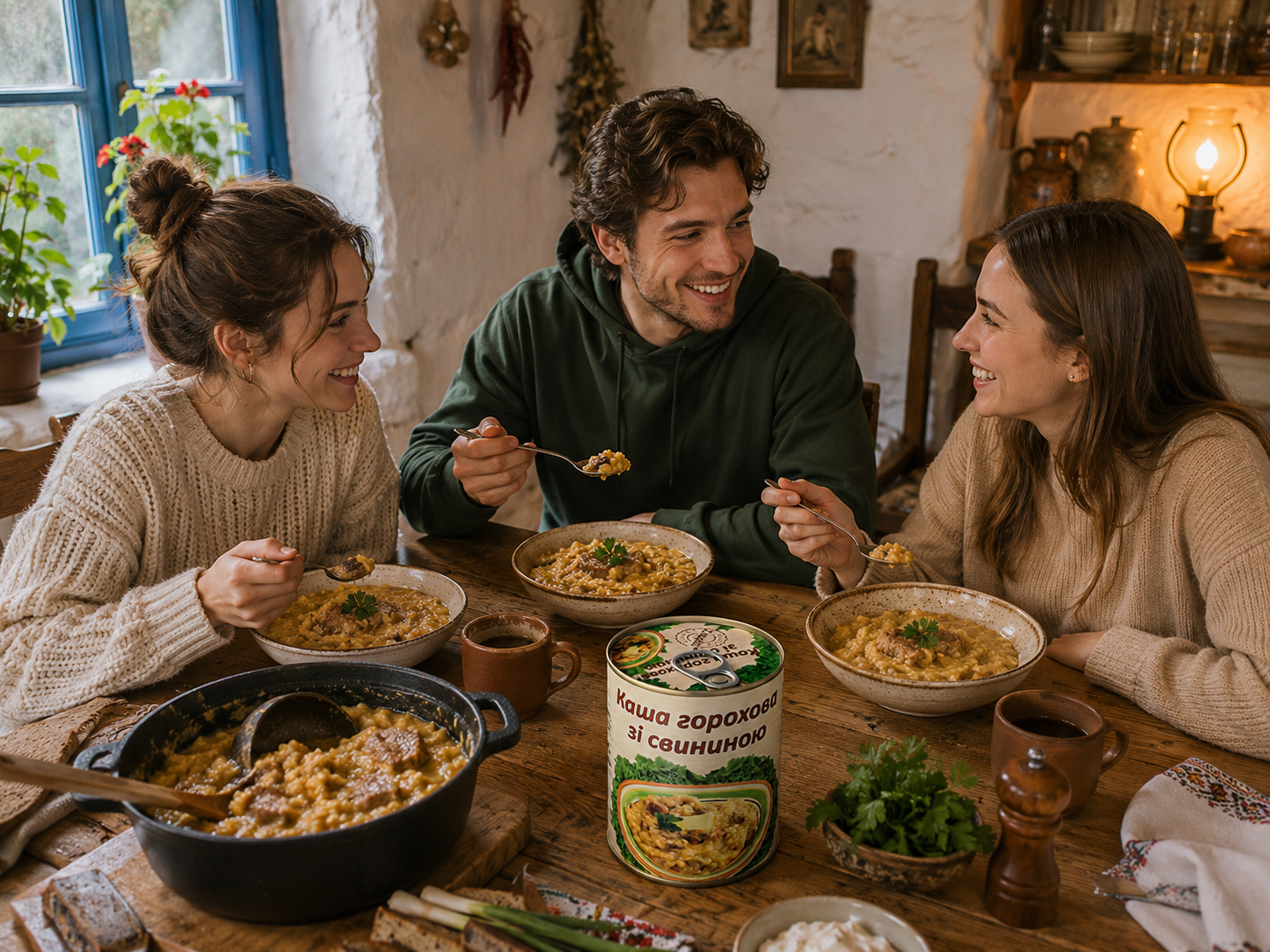 Каша горохова зі свининою L'appetit 350 г - Зображення 3