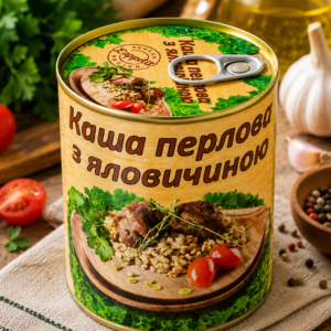 Каша перлова з яловичиною L'appetit 340 г