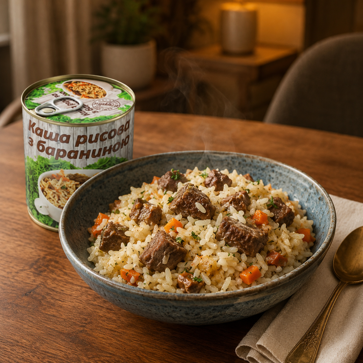 Каша рисовая с бараниной L'appetit 340 г - Зображення 2