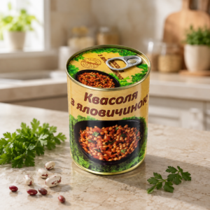 Квасоля з яловичиною L appetit 350 г