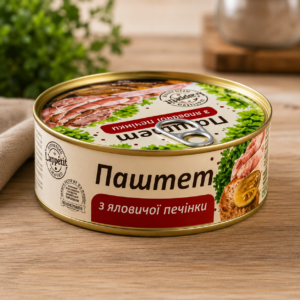 Паштет L'appetit з яловичої печінки 240 г