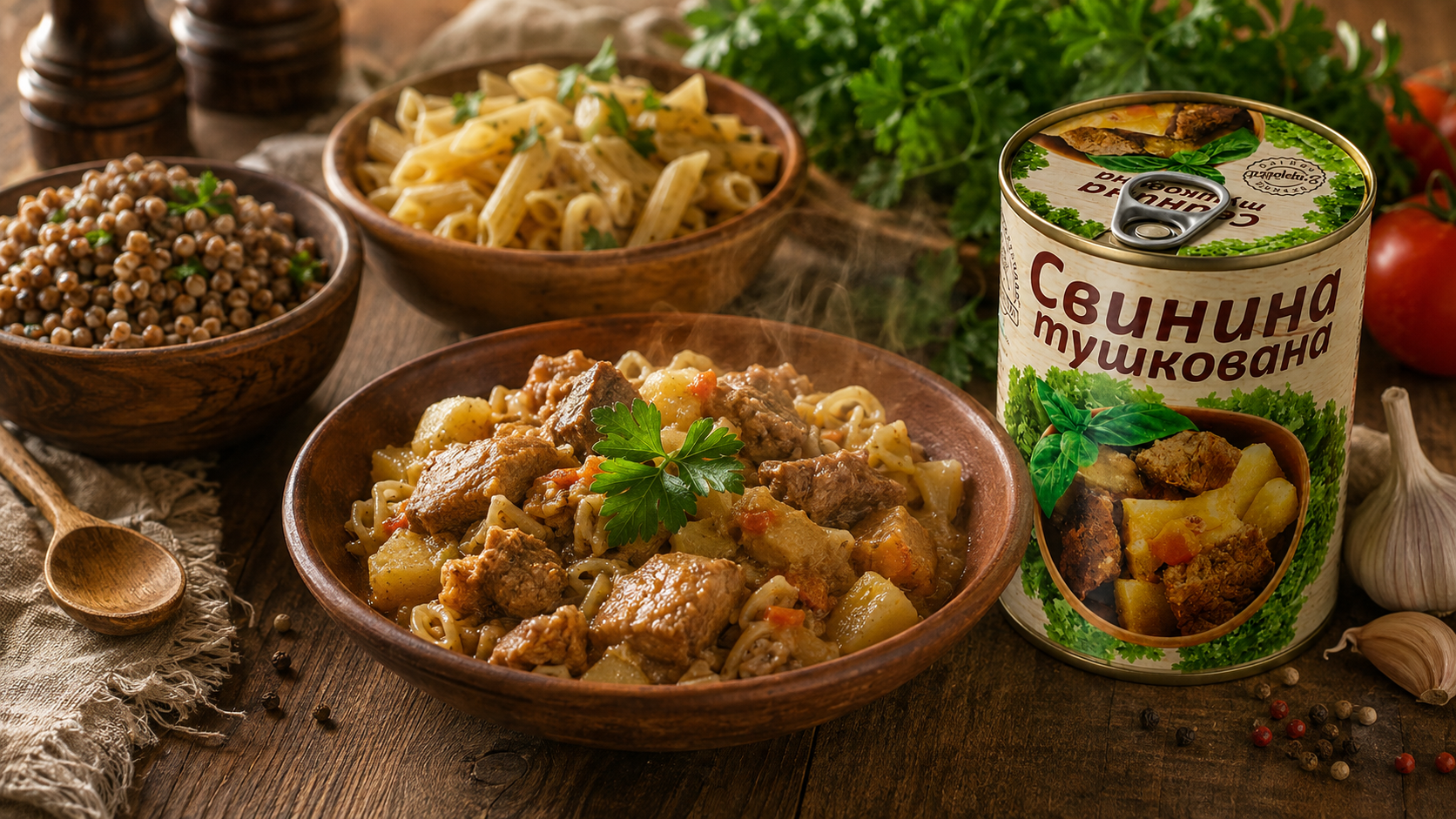 Що приготувати з тушонкою: домашні страви зі свининою тушкованою L’appetit