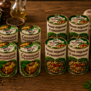 Мікс каш і м’яса — 6 каш із м’ясом + 6 банок свинини